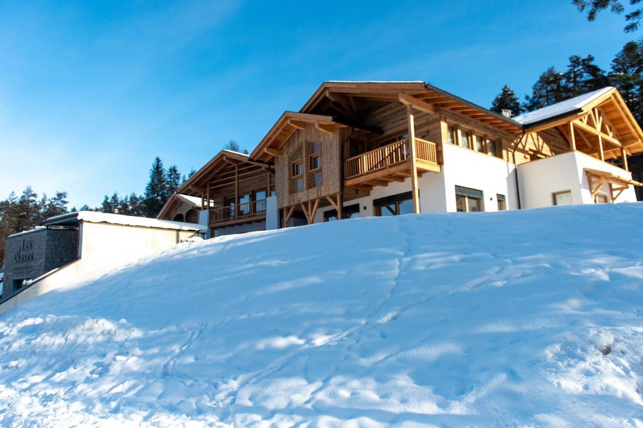 Les Ciases Chalets Dolomites Apt 5 San Vigilio Di Marebbe Exterior photo