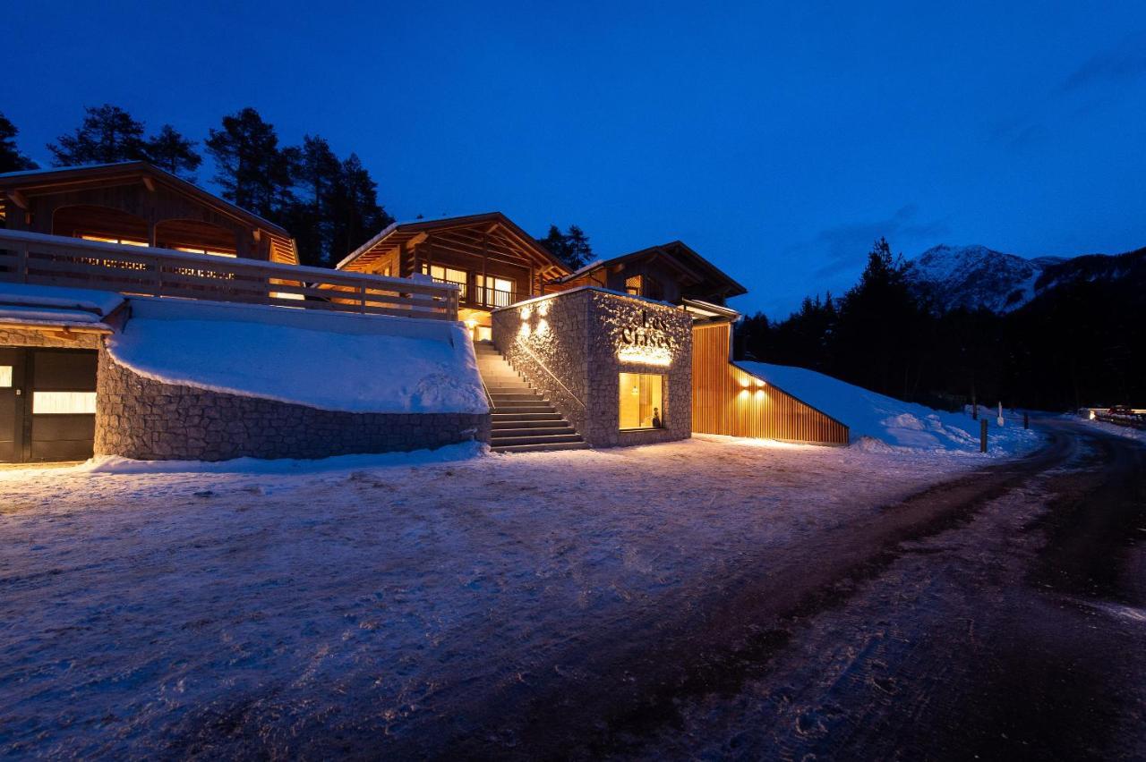 Les Ciases Chalets Dolomites Apt 5 San Vigilio Di Marebbe Exterior photo