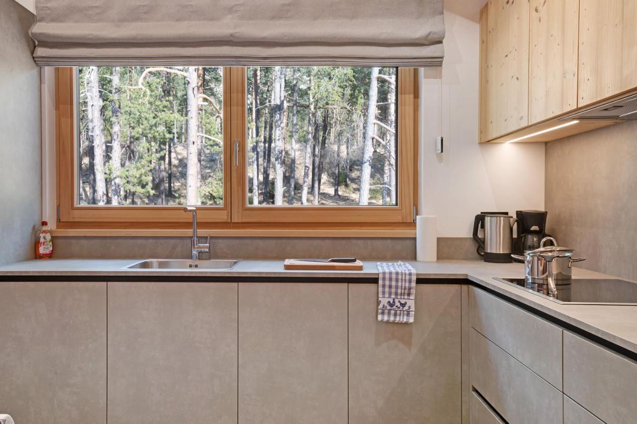 Les Ciases Chalets Dolomites Apt 5 San Vigilio Di Marebbe Exterior photo